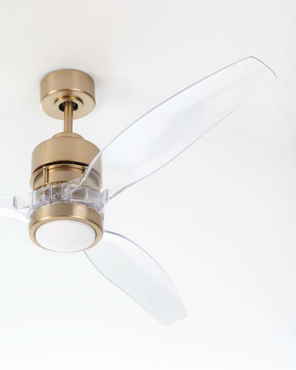 Wifi Sonnet Acrylic Blade Ceiling Fan, 52"